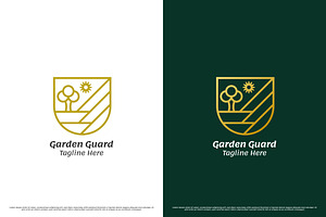 Luxury Garden Park Logo Design Icon, a Branding & Logo Template by Morvana Crew