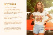 Retro Posters 70s Peace Collection, a Decorative Illustration by Ayya Studio (Thumbnail 7 of 14)