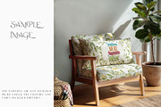 Armchair Upholstery & Pillow Mockups, a Mockup by mock-ups (Thumbnail 18 of 22)