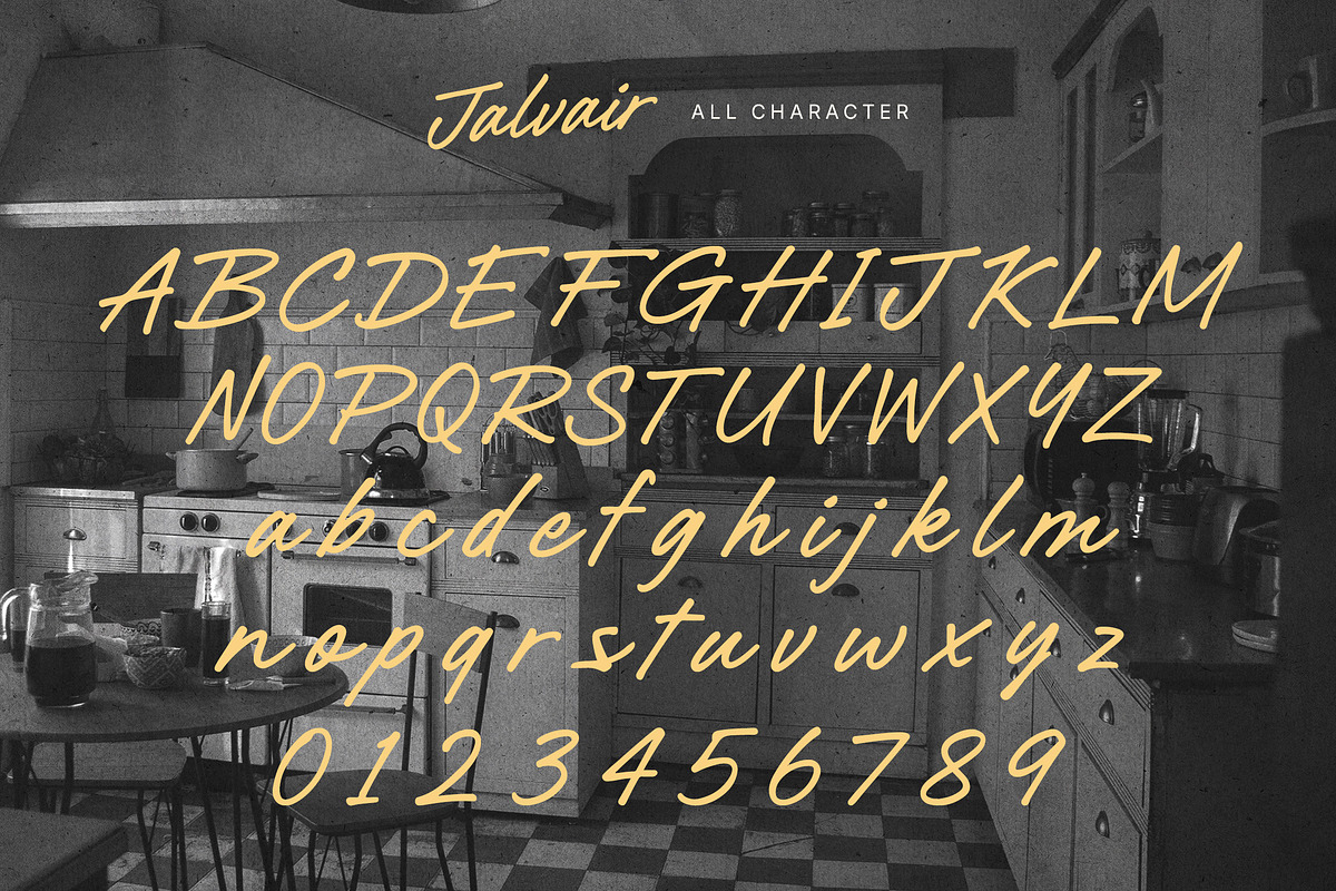 Jalvair - Modern Handwritten Font, a Handwritten Font by Youthlabs Studio (Photo 11 of 12)