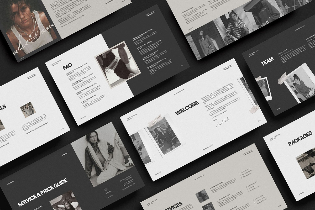 Photography Services & pricing guide, a Presentation Template by Amaré Creative (Photo 5 of 7)