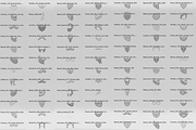 150 Beard & Mustache Procreate Stamp, a Brush Add-On by Selentaori Studio (Thumbnail 2 of 12)