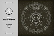 ♌ Leo Zodiac Symbol, an Object Graphic by painterr (Thumbnail 1 of 2)