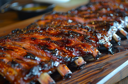 Wooden cutting board holding delicio, a Photo by Iftikhar Alam