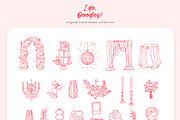 I Do, Doodles! Wedding Clipart Pack, a Decorative Illustration by Volha Studio (Thumbnail 3 of 9)