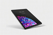 Tablet Mockup, a Device Mockup by zpackcreative (Thumbnail 2 of 4)