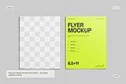 US Letter Flyer Mockup, an Advertising Mockup by Toasin Studio (Thumbnail 2 of 7)