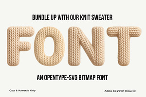 Knit Sweater, a Symbol Font by Loudoun Design Co.