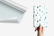 6 Seamless WINTER patterns., a Seasonal Illustration by ElenKoss (Thumbnail 6 of 7)