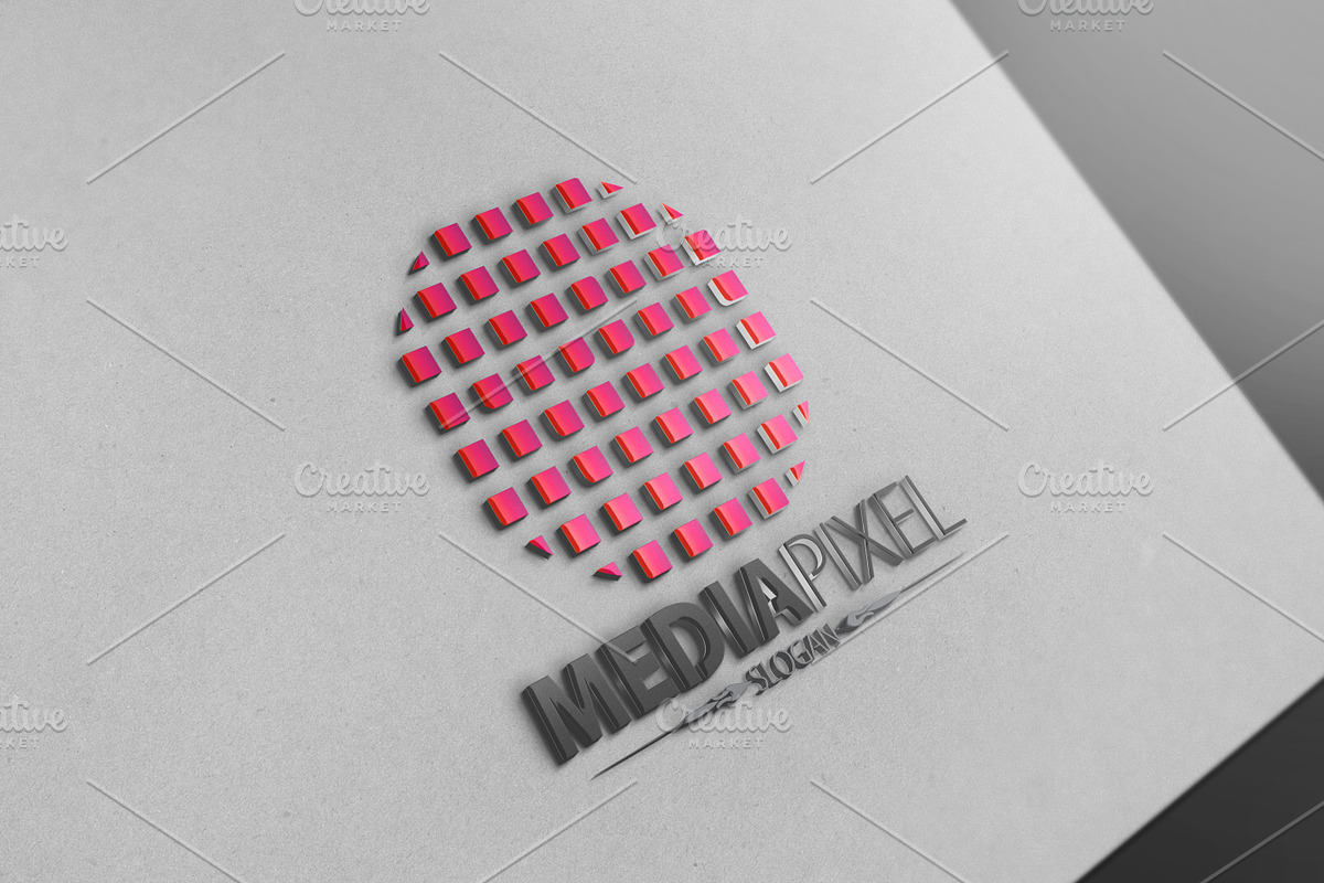 Media Pixel Logo, a Branding & Logo Template by Josuf Media