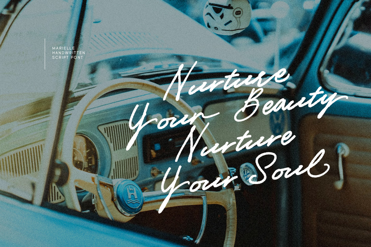 Marielle Brush Script, a Handwritten Font by Letterhend Studio (Photo 10 of 10)