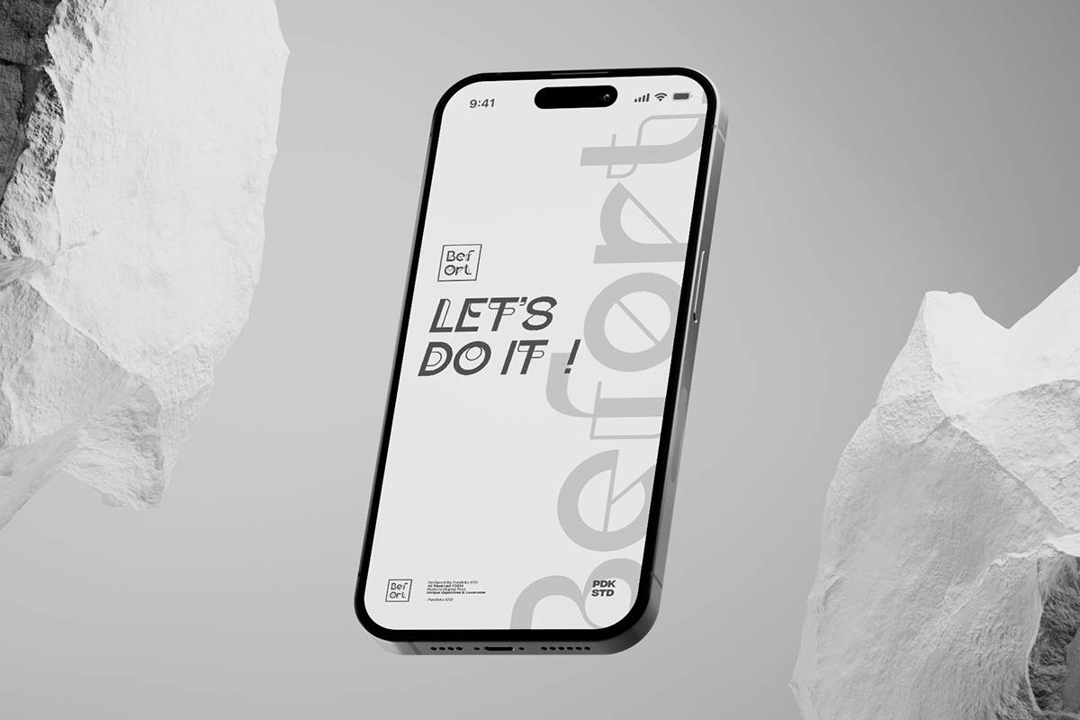 Befort - Futuristic Modern Display, a Sans Serif Font by Pandeka Studio (Photo 7 of 12)