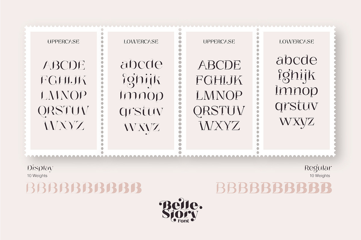 Belle Story - Beauty serif family, a Serif Font by creativemedialab (Photo 14 of 18)
