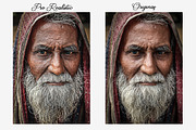 83%SALE! Mixed Oil Painting  Actions, an Action Add-On by Jacpot007 (Thumbnail 44 of 54)