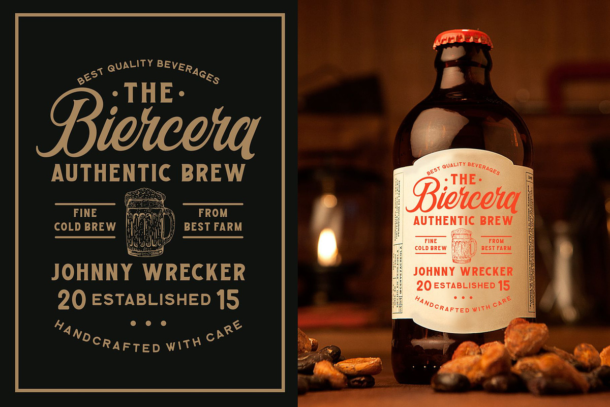 Ironhead Font Collection preview 2