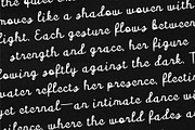 CS Abiola Drawn, a Script Font by Craft Supply Co. (Thumbnail 5 of 8)