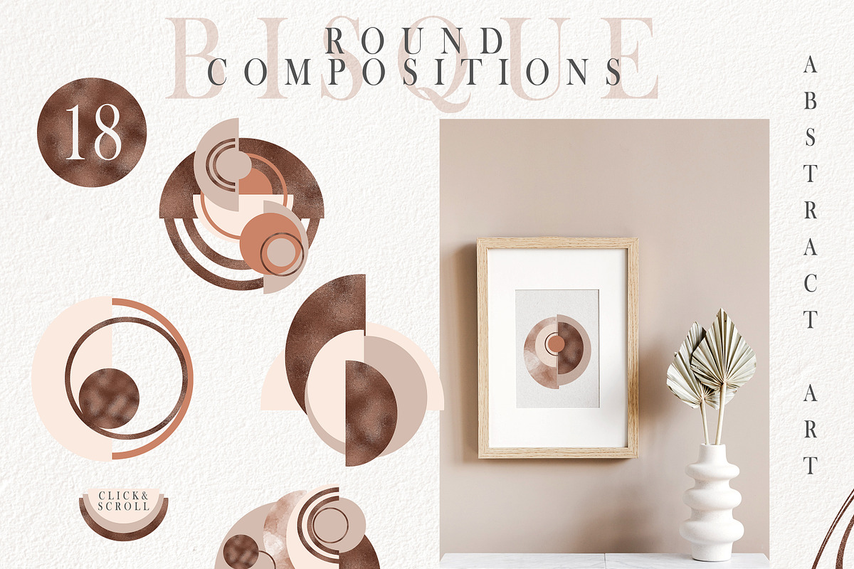 SALE! BISQUE abstract collection, a Texture Graphic by Tiana Geo (Photo 4 of 9)