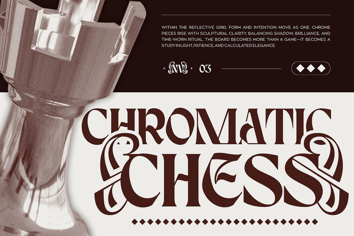 Karis Blackletter - Logo Font, a Blackletter Font by Nirmana Visual (Photo 4 of 14)
