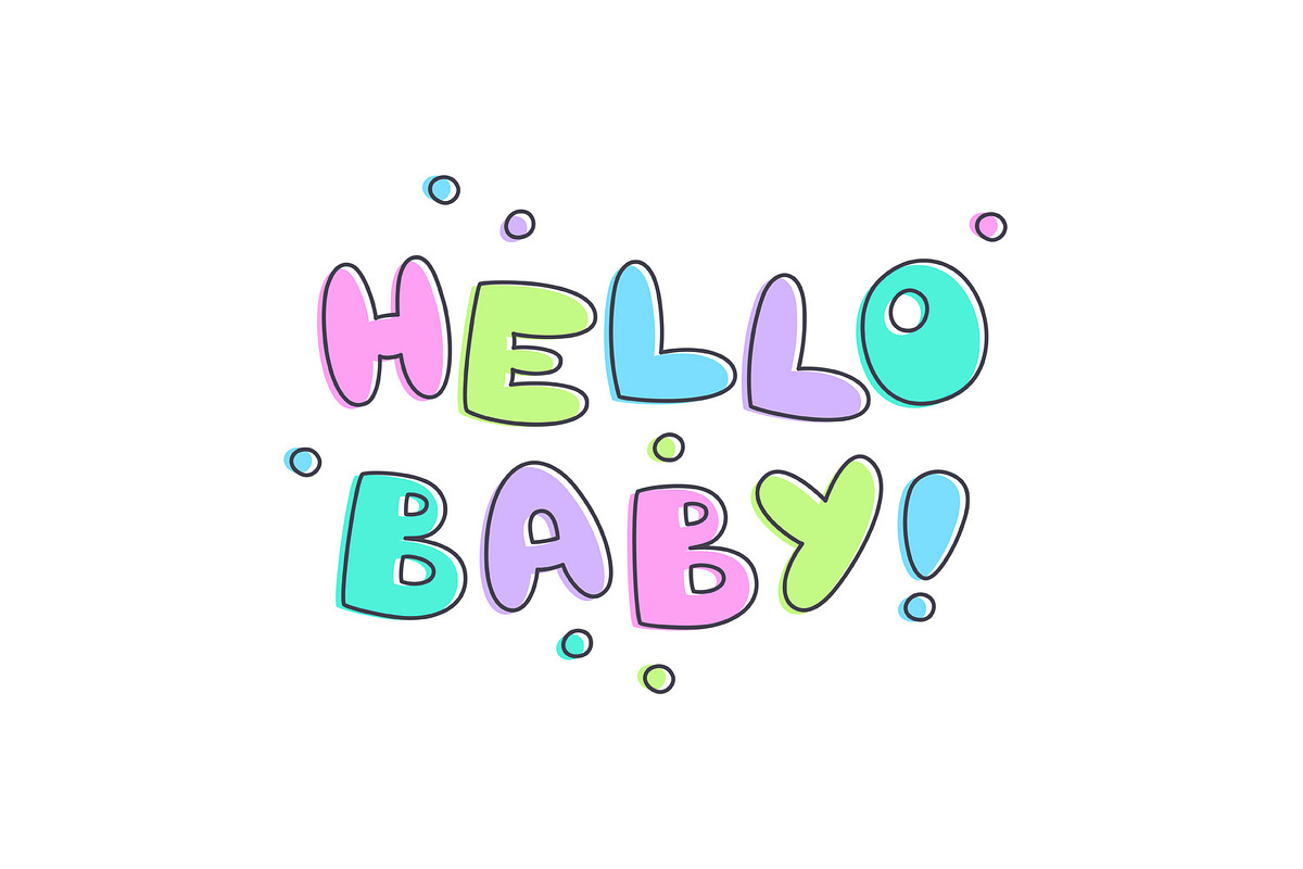 Baby Alphabet and Lettering, an Object Graphic by redcollegiya design (Photo 4 of 14)