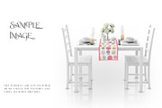 Tablecloth & Table Runner Mockups, a Household Mockup by mock-ups (Thumbnail 15 of 21)