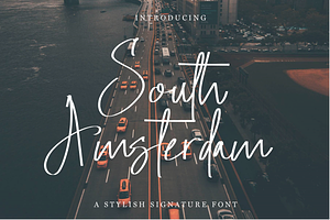 South Amsterdam Signature Font