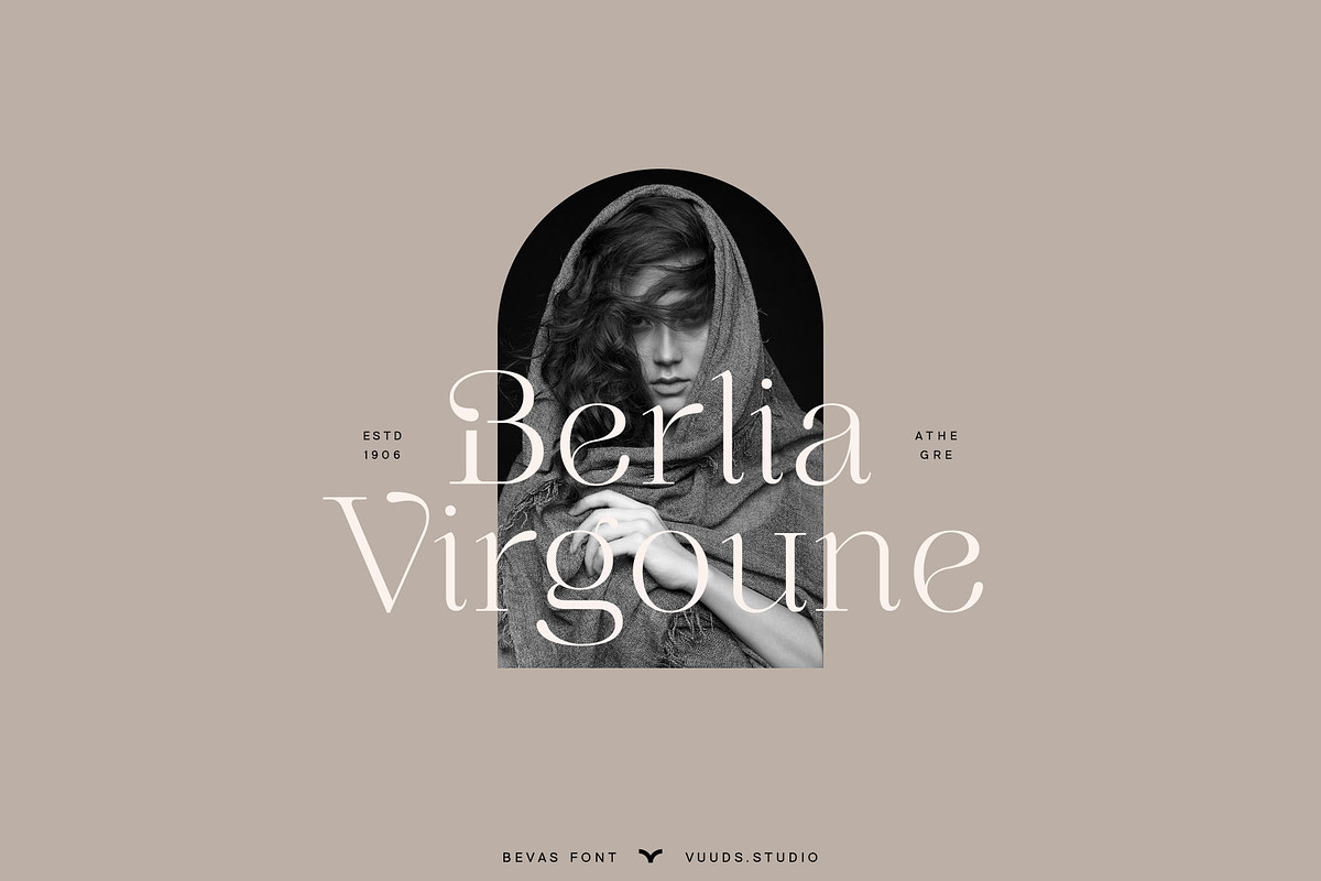 Bevas, a Serif Font by vuuuds (Photo 3 of 12)