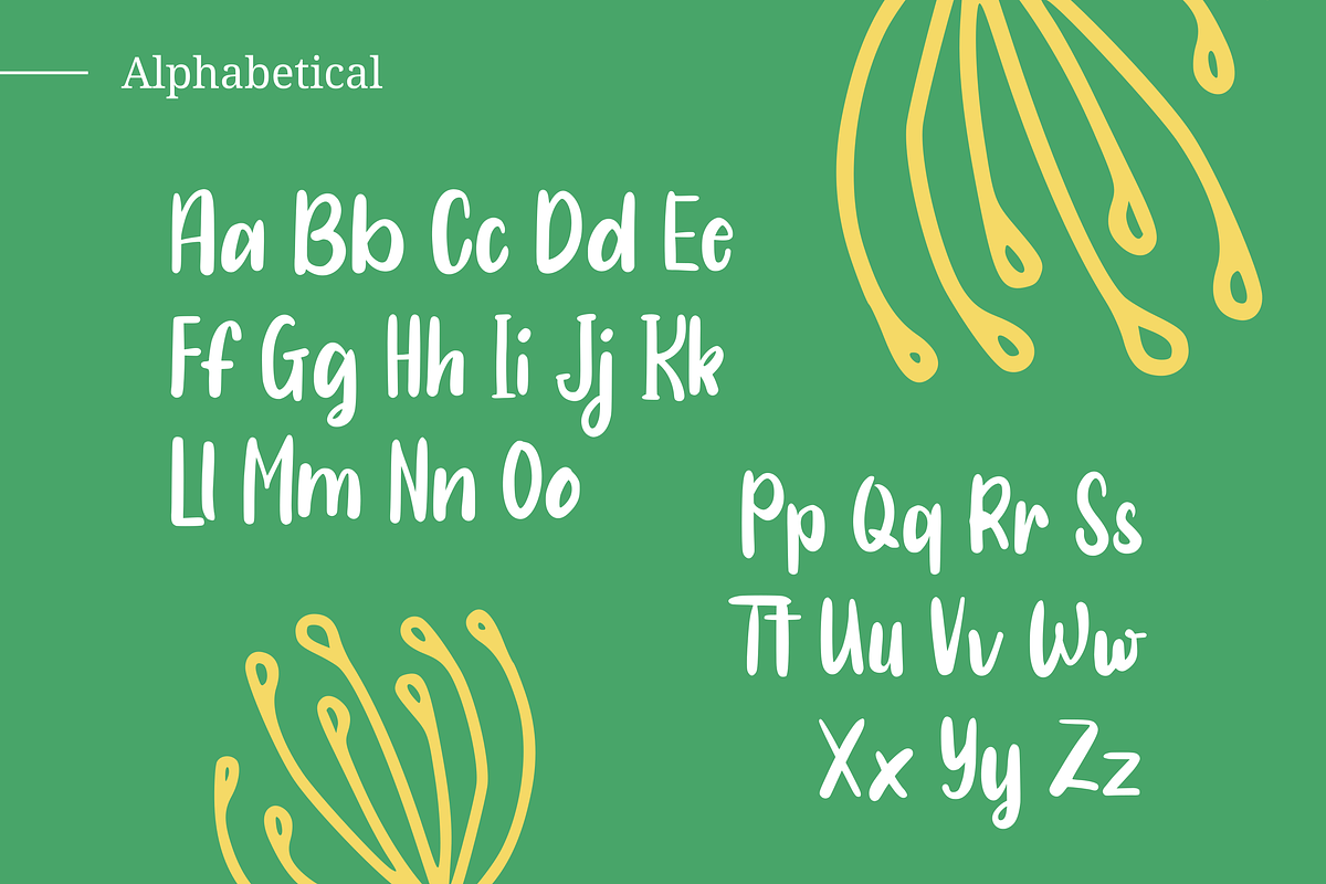 Alenka - Handlettering Font, a Sans Serif Font by LetterStuff Typefoundry (Photo 3 of 11)