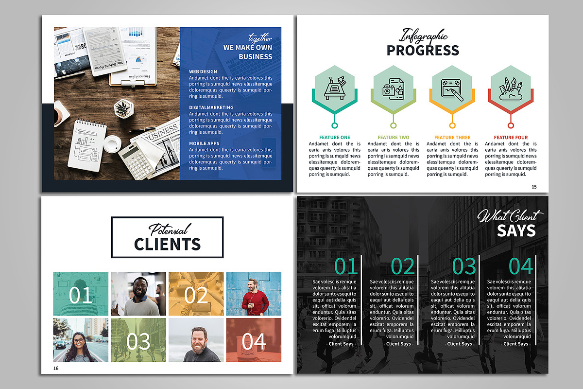 A5 Creative Brochure, a Brochure Template by BoriesBechker (Photo 8 of 8)