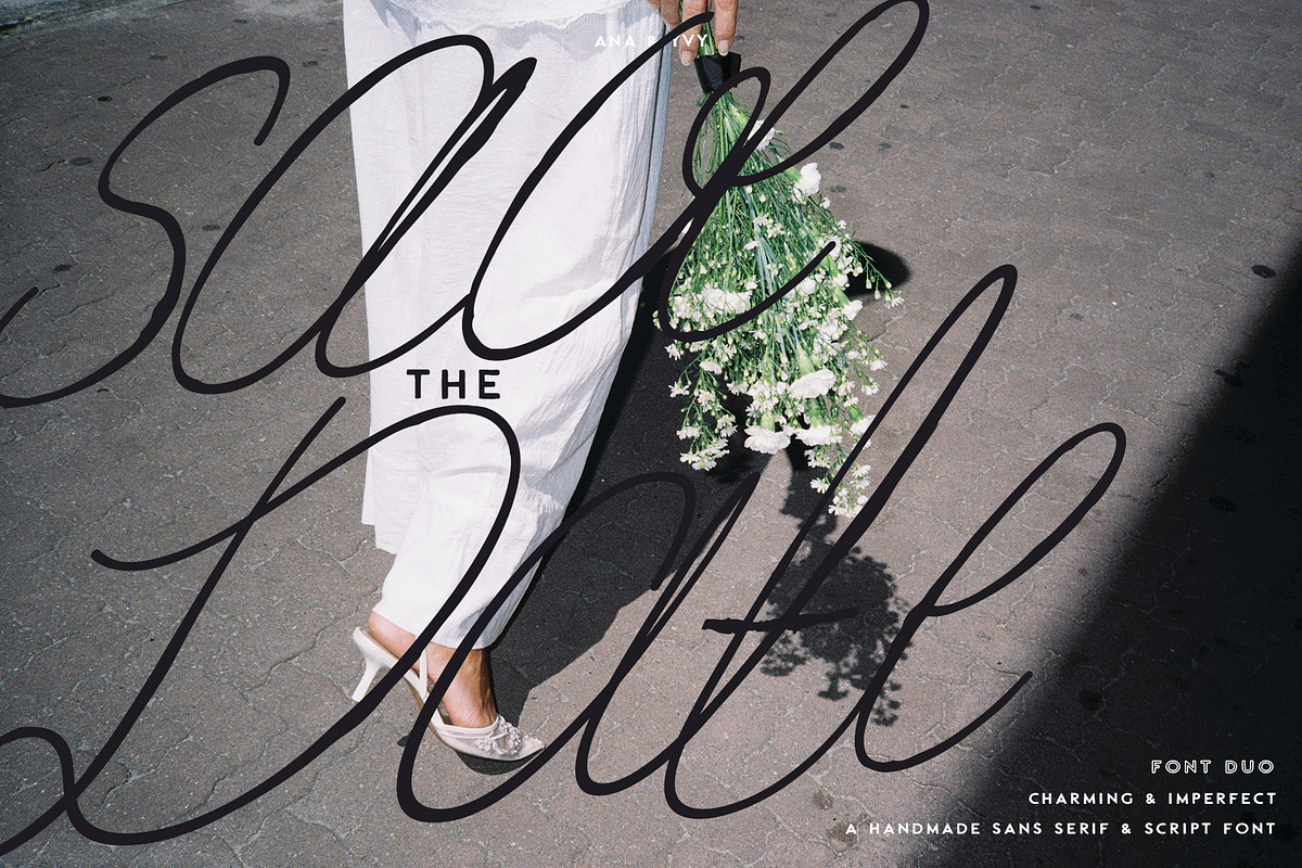 Ruban Soyeux Script & Sans Font Duo, a Handwritten Font by ana & yvy (Photo 15 of 32)