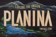 Planina Font, a Sans Serif Font by LeoSupply.co (Thumbnail 7 of 8)