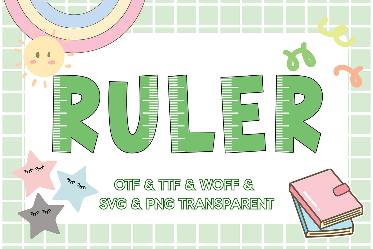 Back To School - 6 Color Fonts, a Graphic by Adalin Shop (Photo 3 of 19)