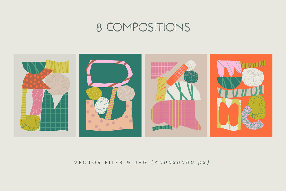 Cutouts - Playful Paper-Cut Shapes, an Object Graphic by Léo Alexandre (Photo 8 of 12)