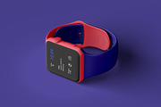 Clay Apple Watch Mockups Pack 01, a Wearable Device Mockup by Mockups by Carlos Viloria (Thumbnail 14 of 25)