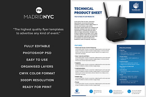 Technical Data Or Product Sheet