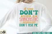 Sarcasm Retro SVG Bundle ,Sarcasm, a Graphic by akazaddesign (Thumbnail 14 of 16)