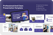 Professional & Clean Google Slides, a Presentation Template by Annora Studio (Thumbnail 1 of 5)