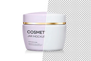 Cosmetic Jar Mockup, a Product Mockup by graphypix (Thumbnail 3 of 4)