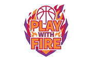 Basketball Play With Fire, an Object Graphic by jahid234 (Thumbnail 2 of 3)