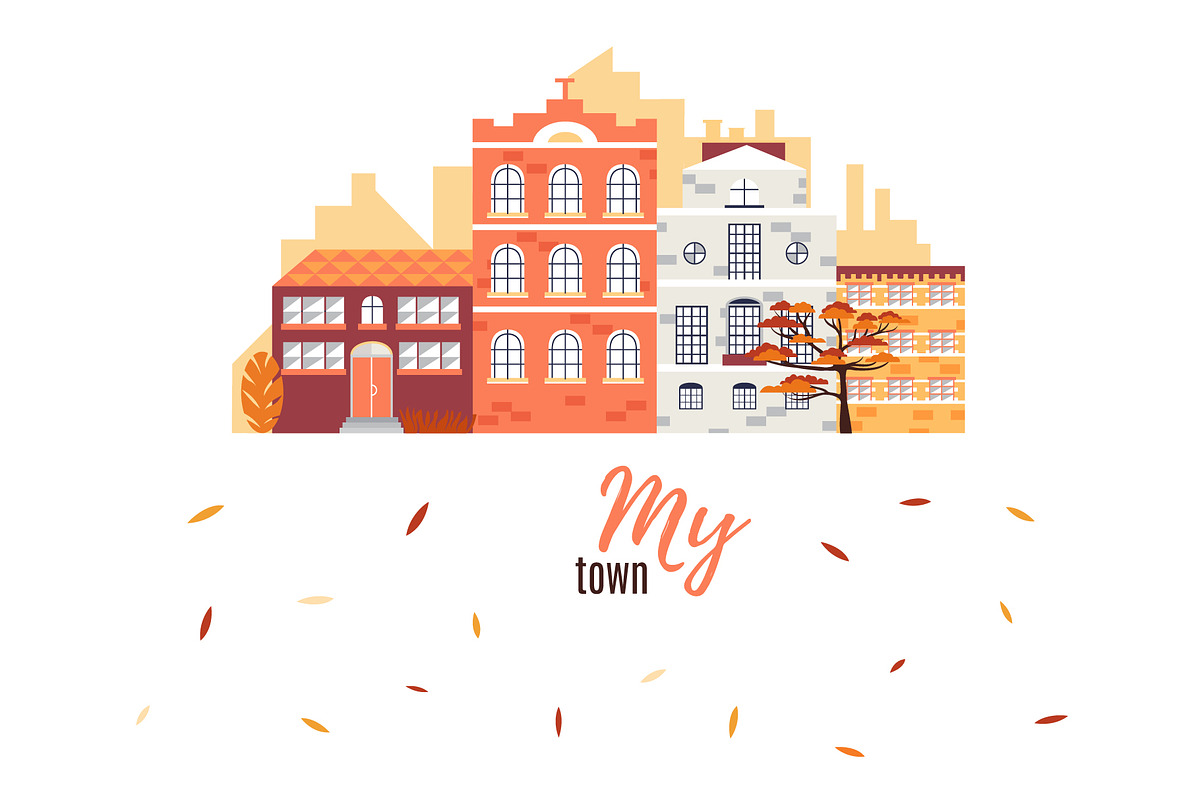 Flat town, a Person Illustration by TashaDraw (Photo 9 of 11)