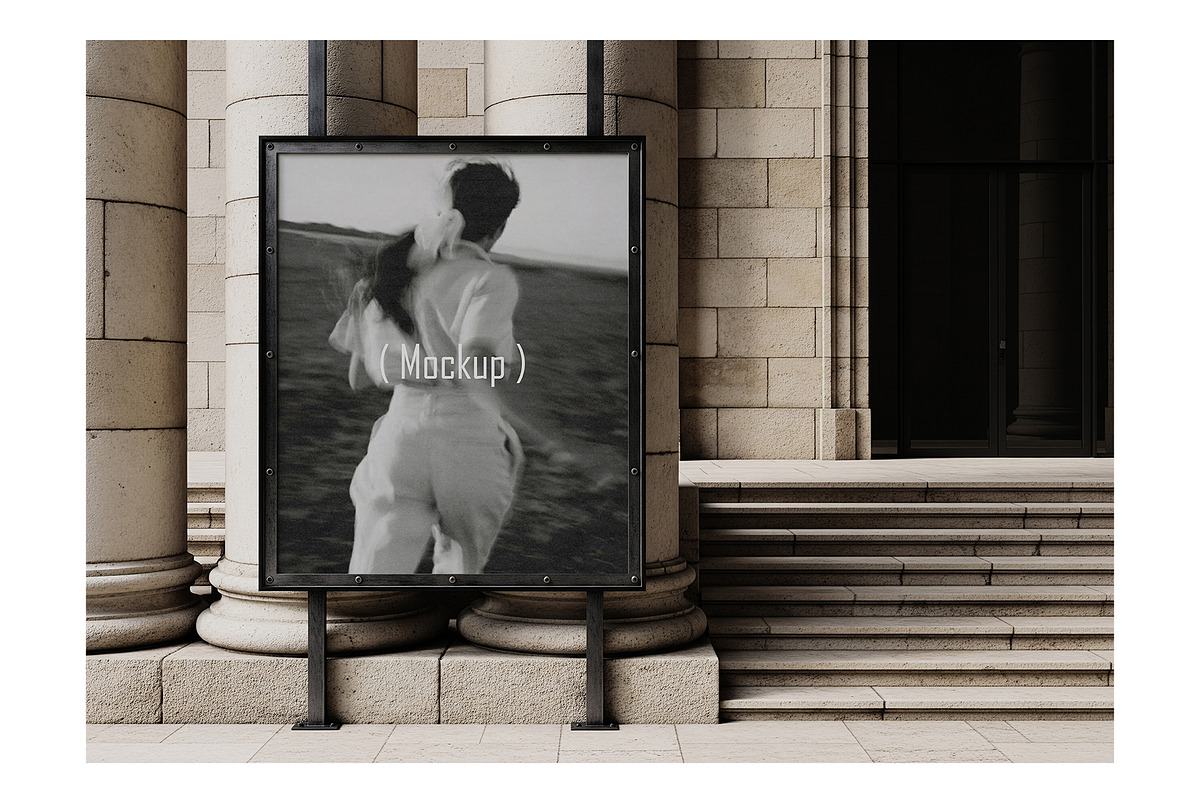Frame & Board Mockup, an Advertising Mockup by Aquarianz Studio (Photo 8 of 8)