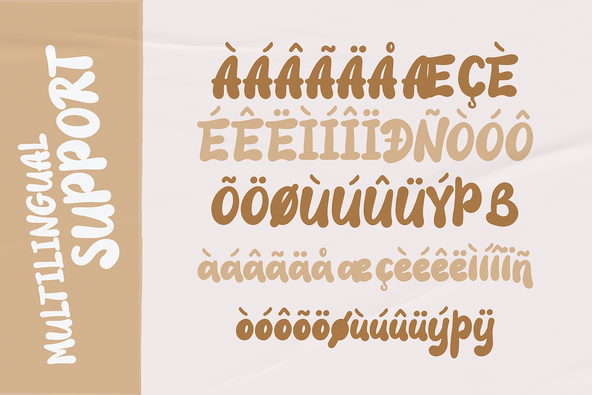 Amolla Raspers | Bubble Type, a Handwritten Font by Denustudios (Photo 15 of 15)