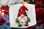 Christmas Gnome Png, Valentine's Day, an Illustration by Canvas Craft (Thumbnail 1 of 7)