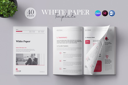 White Paper, a Brochure Template by OrcShape