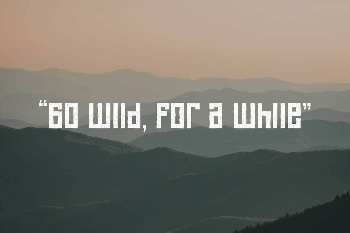 Double Square Font, a Font by Wellscript Studio (Photo 6 of 9)