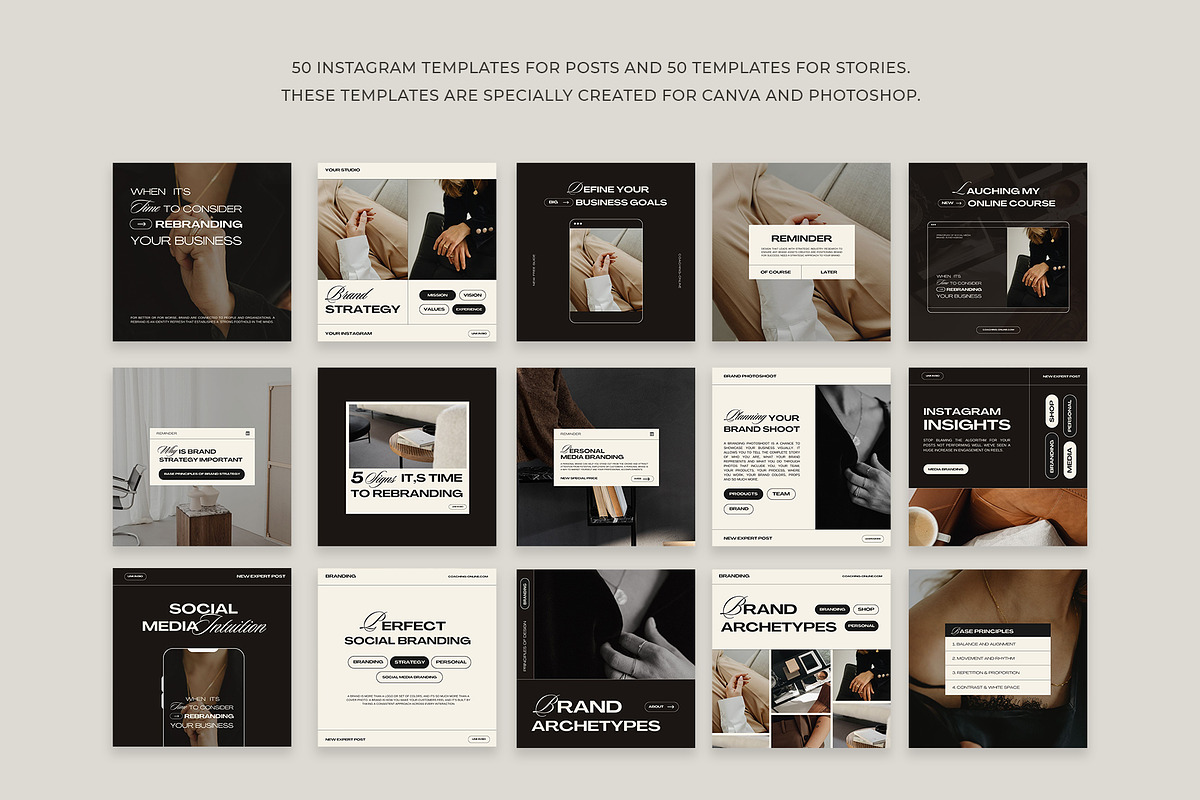 Big Coach Bundle | Canva, a Social Media Template by Instprofi | Studio Estimo (Photo 26 of 48)