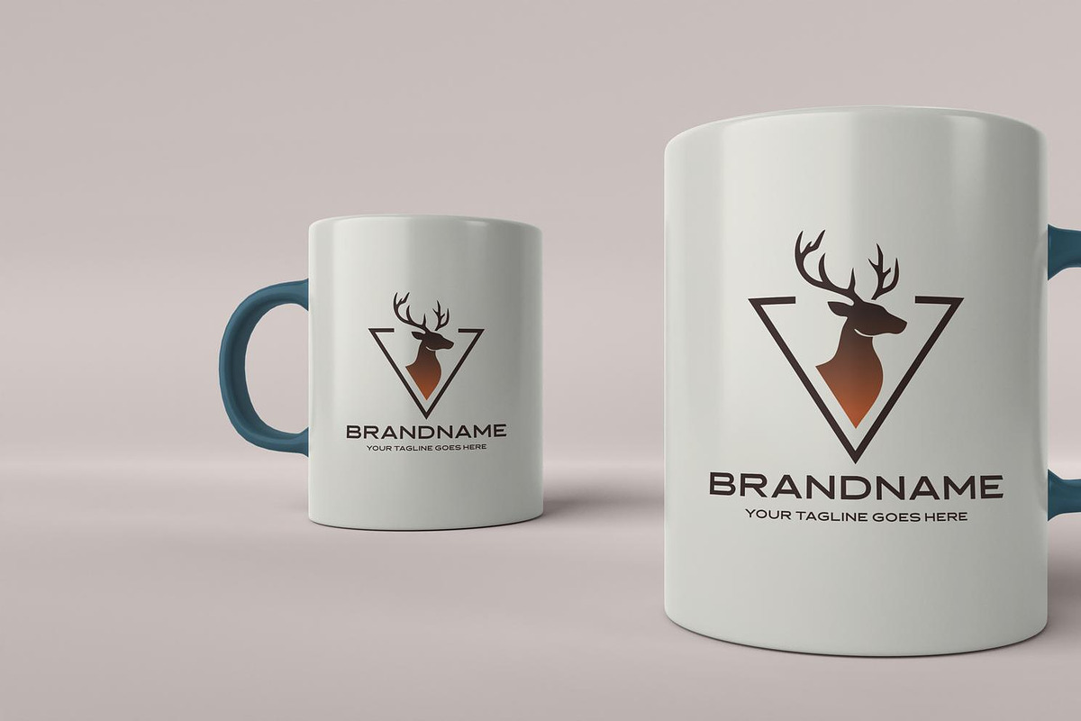 Modern Deer Logo Design, a Branding & Logo Template by YUDesignStore (Photo 6 of 10)