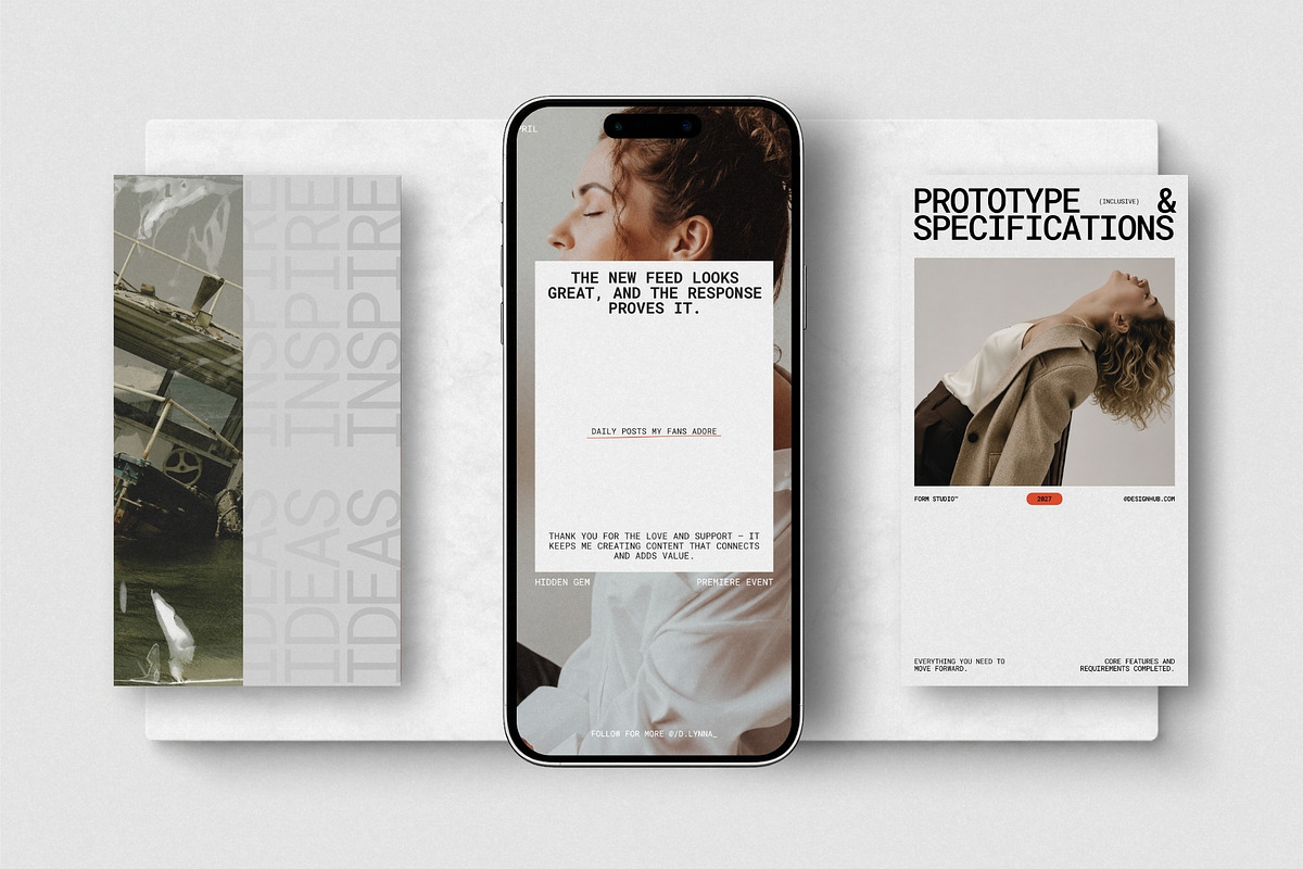 ZENO | Instagram Template (I), a Social Media Template by The Aesthetic Studio (Photo 4 of 10)