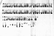Zerrrox | Photocopier SVG font, a Sans Serif Font by Drawwwn (Thumbnail 3 of 12)
