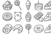 Assorted Desserts Collection Pack, an Object Graphic by nikagraphic (Thumbnail 1 of 3)
