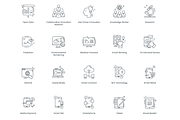 88 Smart Technology Line Icons, an Outline Icon by Flat Icons (Thumbnail 5 of 6)